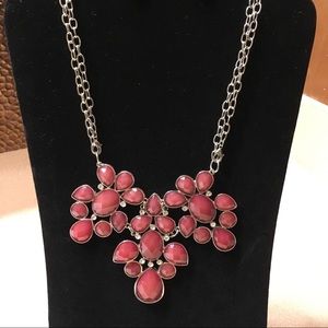 Statement necklace & earrings